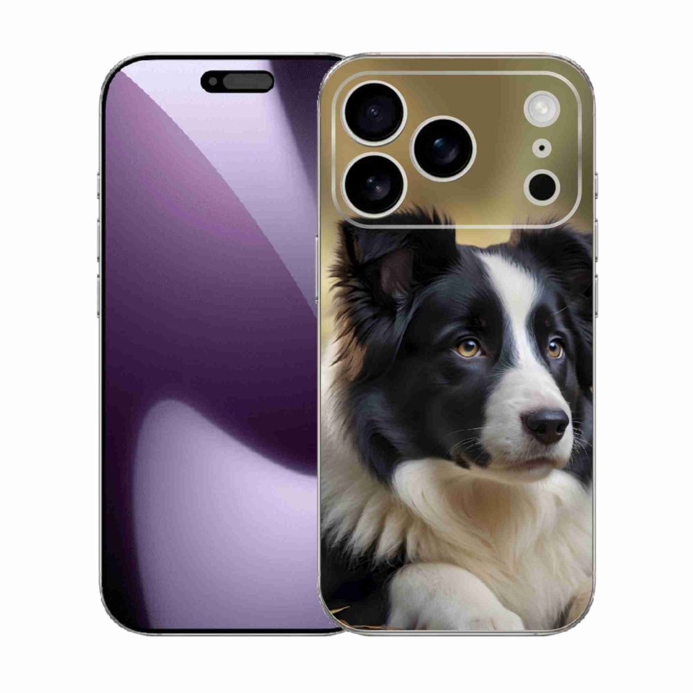 mmCase gél tok az iPhone 17 Pro-hoz – border collie 2