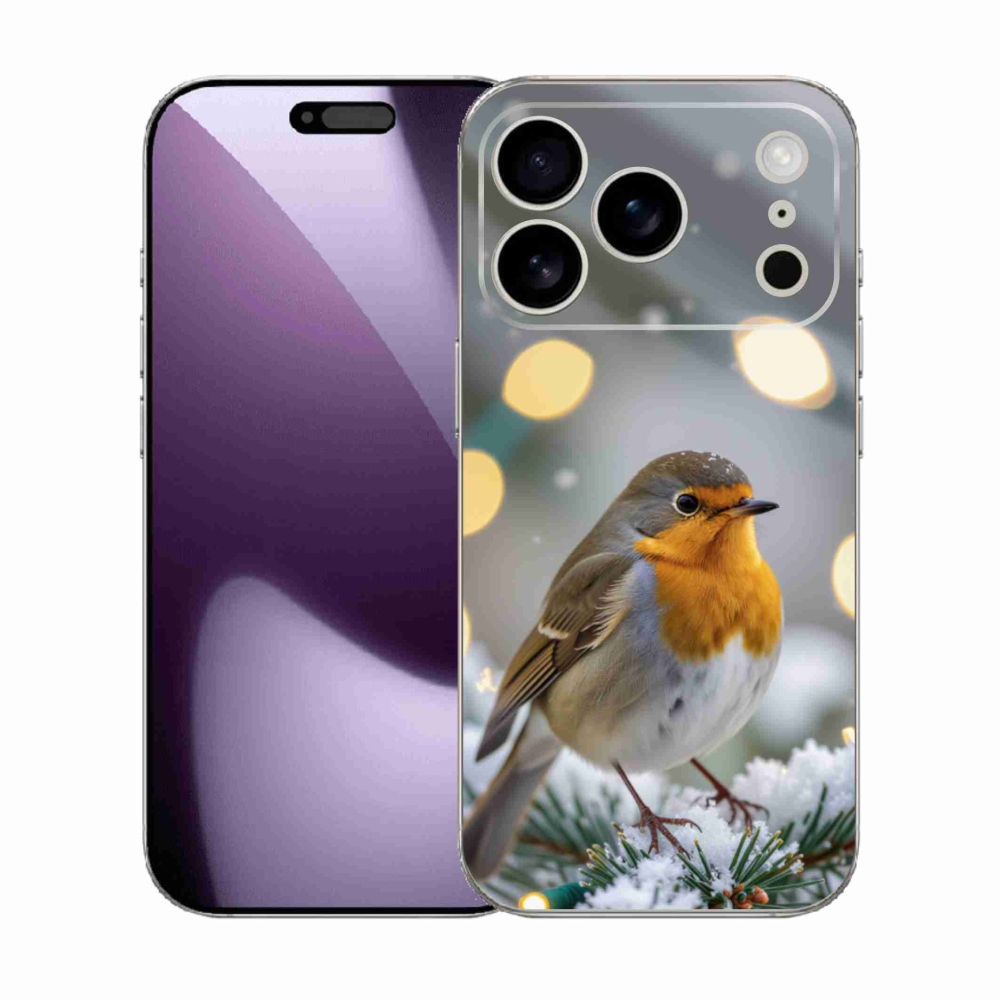 mmCase gél tok az iPhone 17 Pro-hoz – téli piros