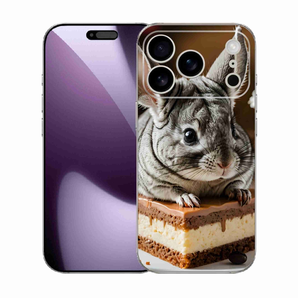 Zselés borítás mmCase iPhone 17 Pro készülékhez - csincsilla