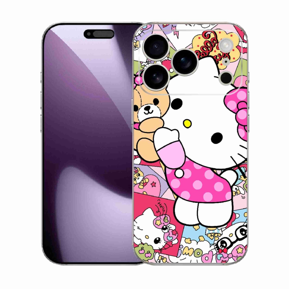 mmCase gél tok az iPhone 17 Pro-hoz – aranyos cica