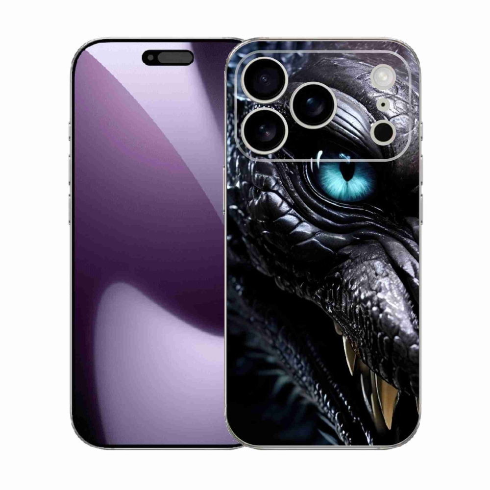 mmCase gél tok az iPhone 17 Pro-hoz – sárkányos mintázat