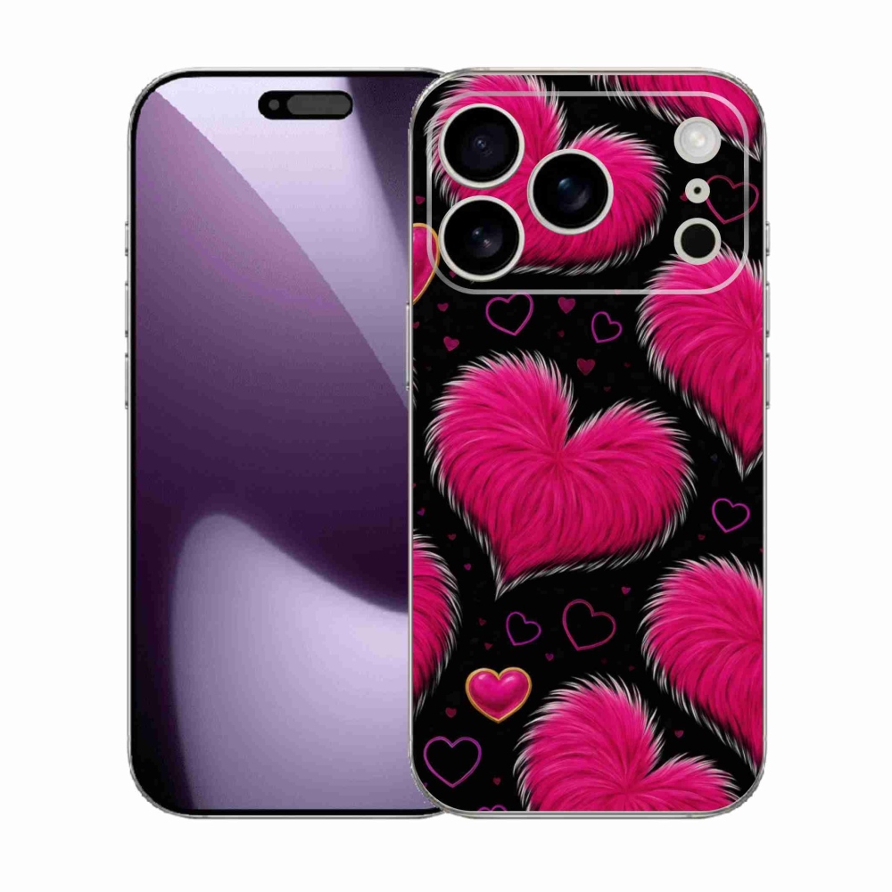 Gél borítás mmCase iPhone 17 Pro készülékhez - puha szív