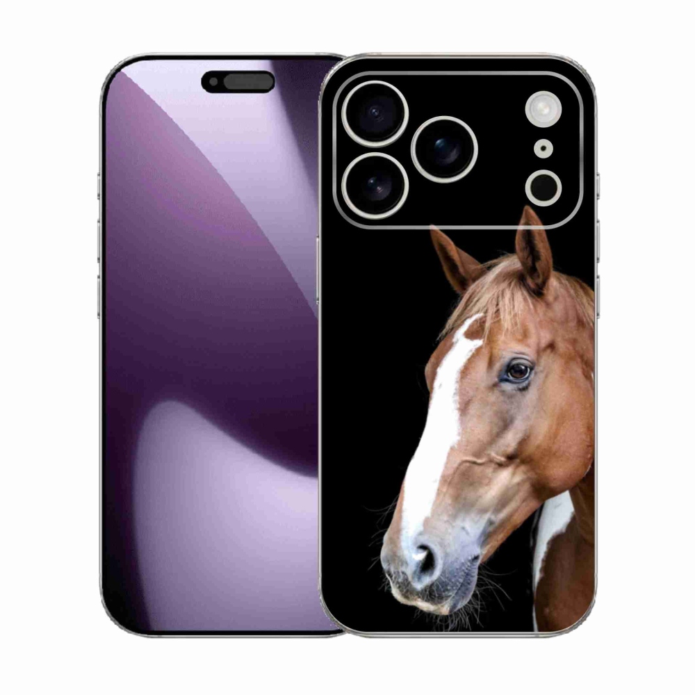 Zselés borítás mmCase iPhone 17 Pro készülékhez - barna ló 3