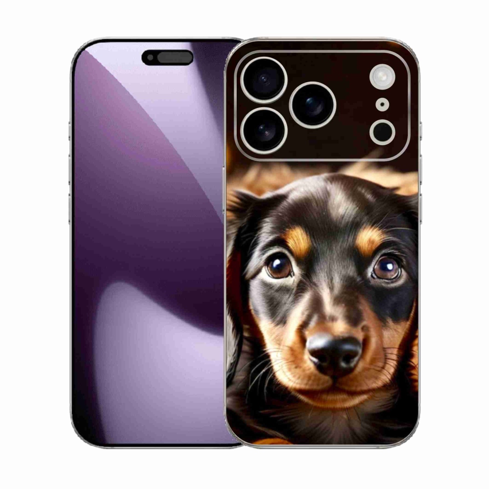 Gél borítás mmCase iPhone 17 Pro készülékhez - tacskó