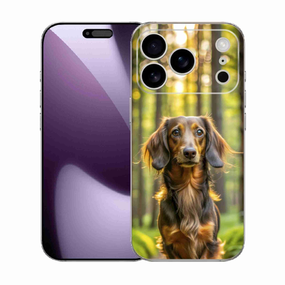 Zselés borítás mmCase iPhone 17 Pro készülékhez - tacskó 4