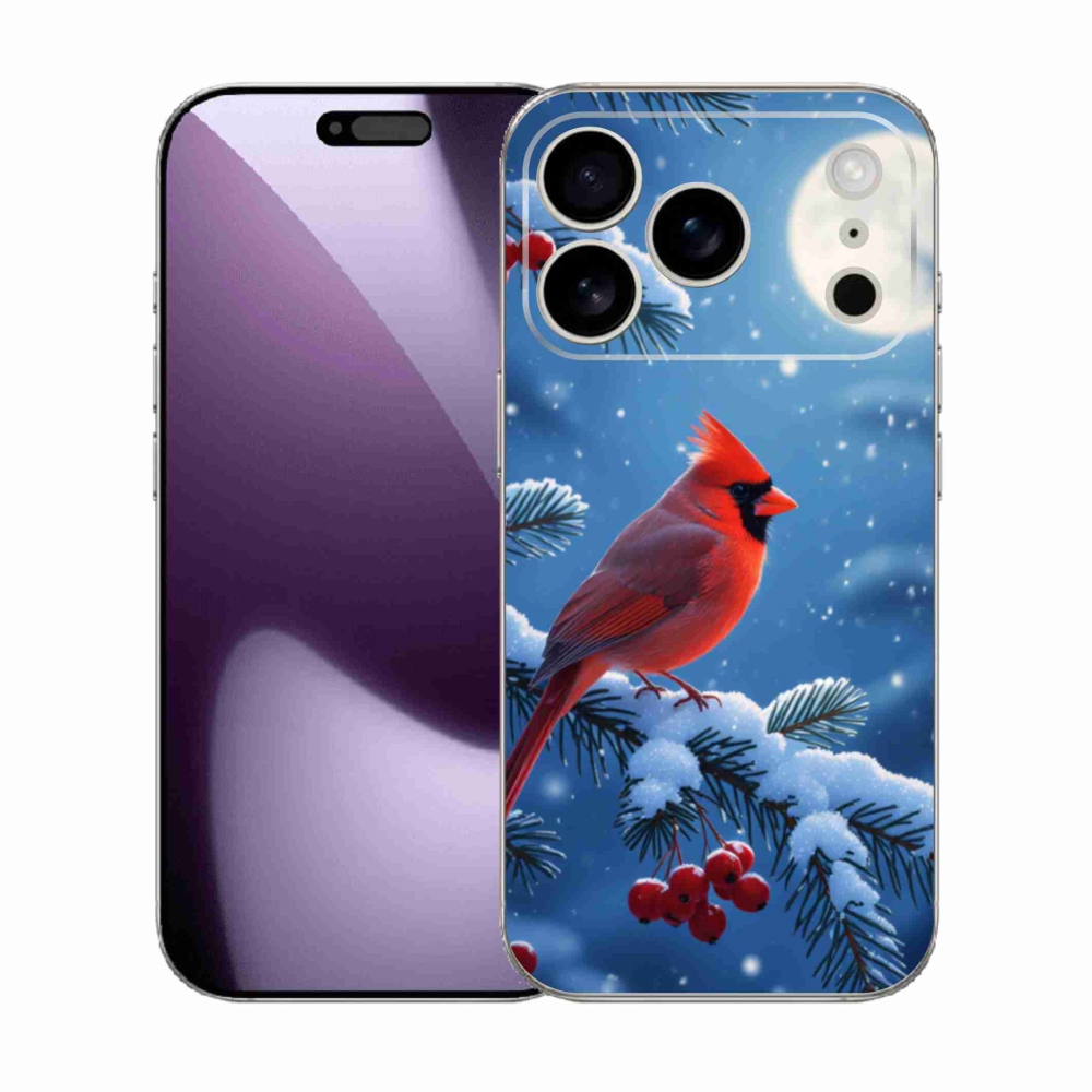 mmCase gél tok az iPhone 17 Pro-hoz – kardinális vörös