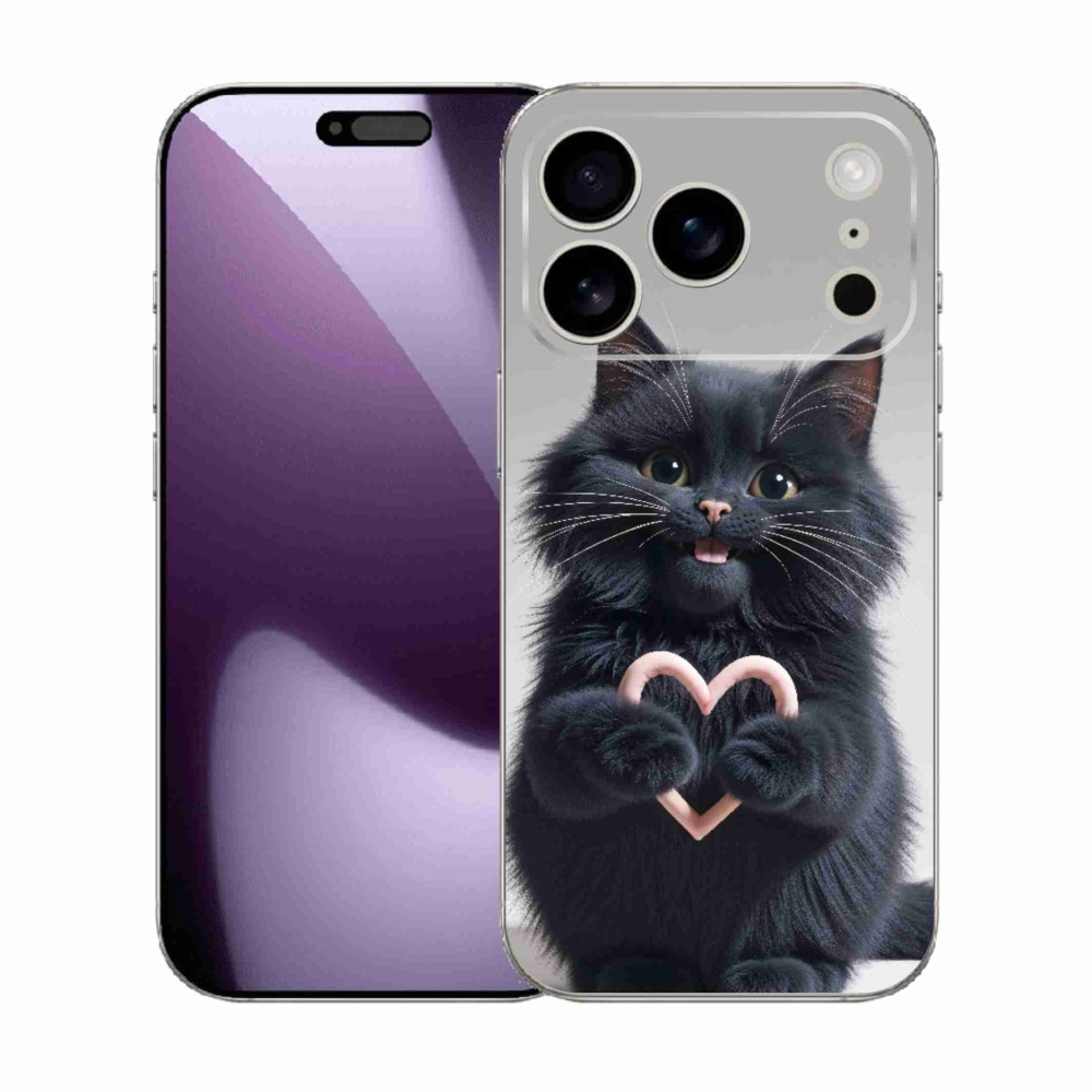 mmCase gél tok az iPhone 17 Pro-hoz – Macska szerelem 3