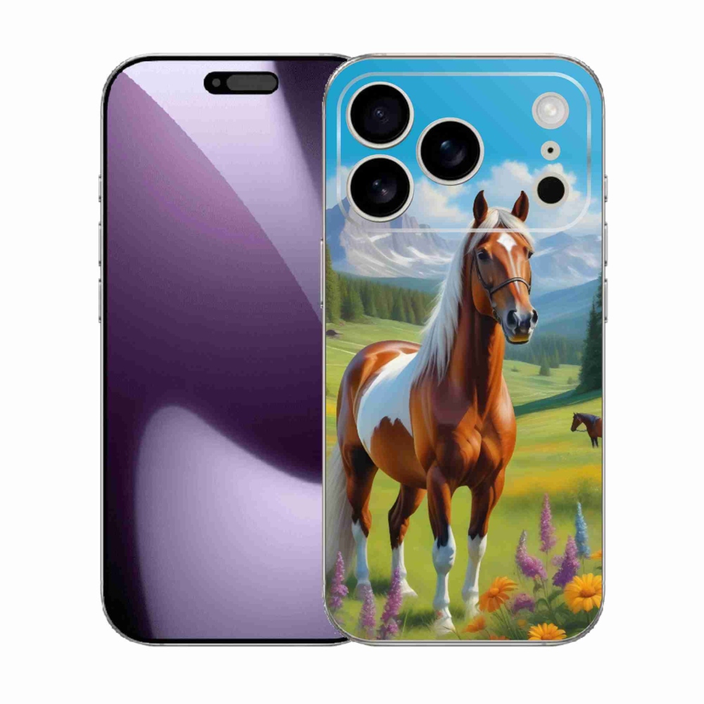 mmCase gél tok az iPhone 17 Pro-hoz – ló a réten