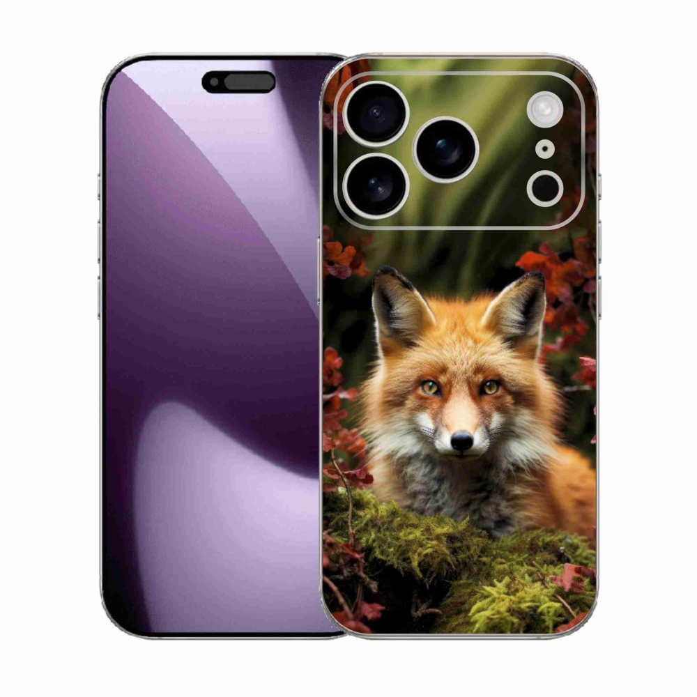 mmCase gél tok az iPhone 17 Pro-hoz – róka az erdőben