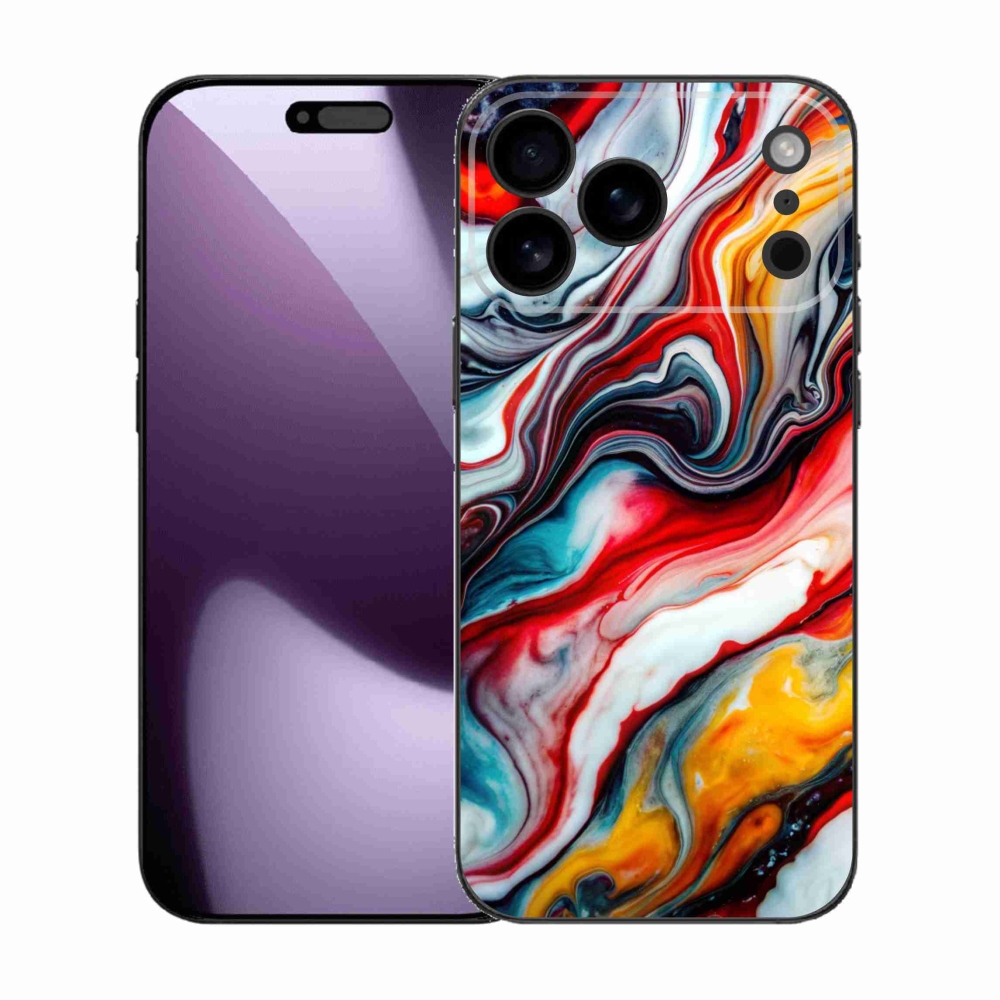 Gél borítás mmCase iPhone 17 Pro Max készülékhez - absztrakt motívum 35