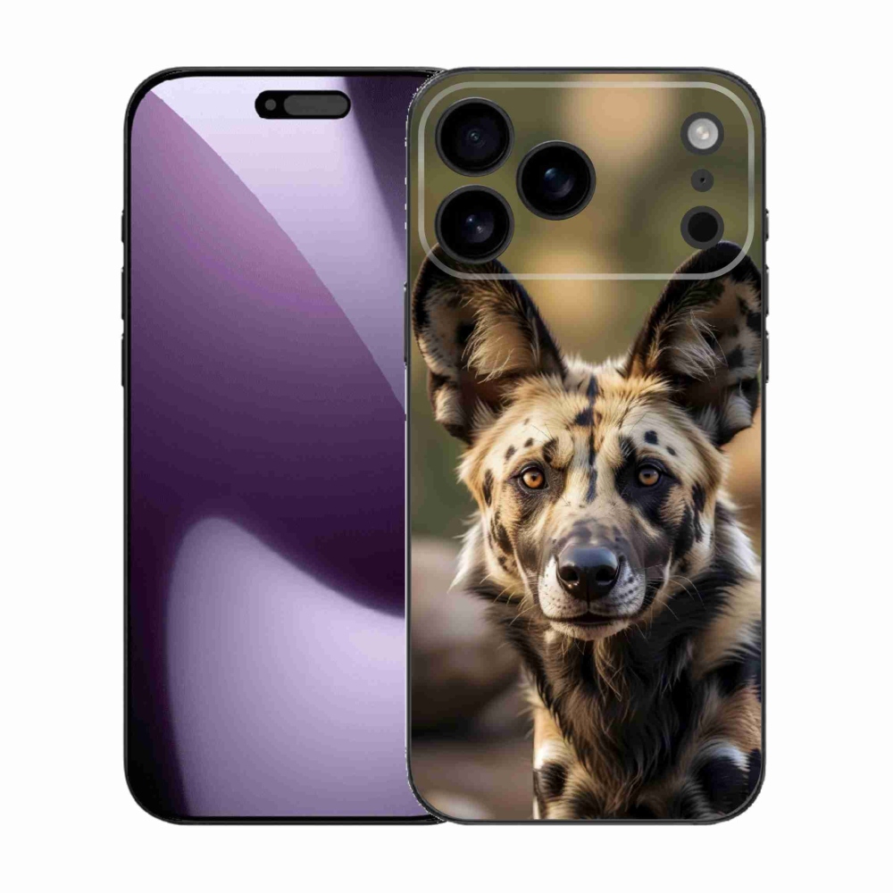 mmCase gél tok az iPhone 17 Pro Max-hoz – afrikai vadkutya