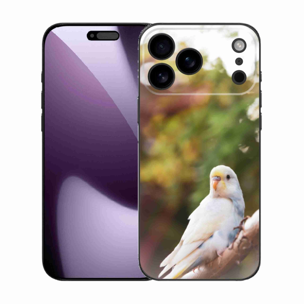 Gél védőburkolat mmCase iPhone 17 Pro Max készülékhez - andulka fehér