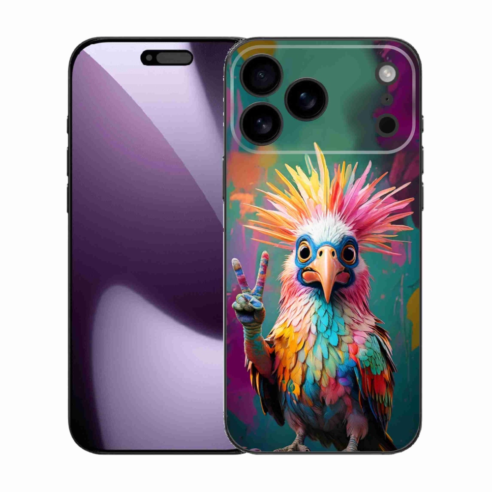 mmCase gél tok az iPhone 17 Pro Max-hoz – színes lázadó