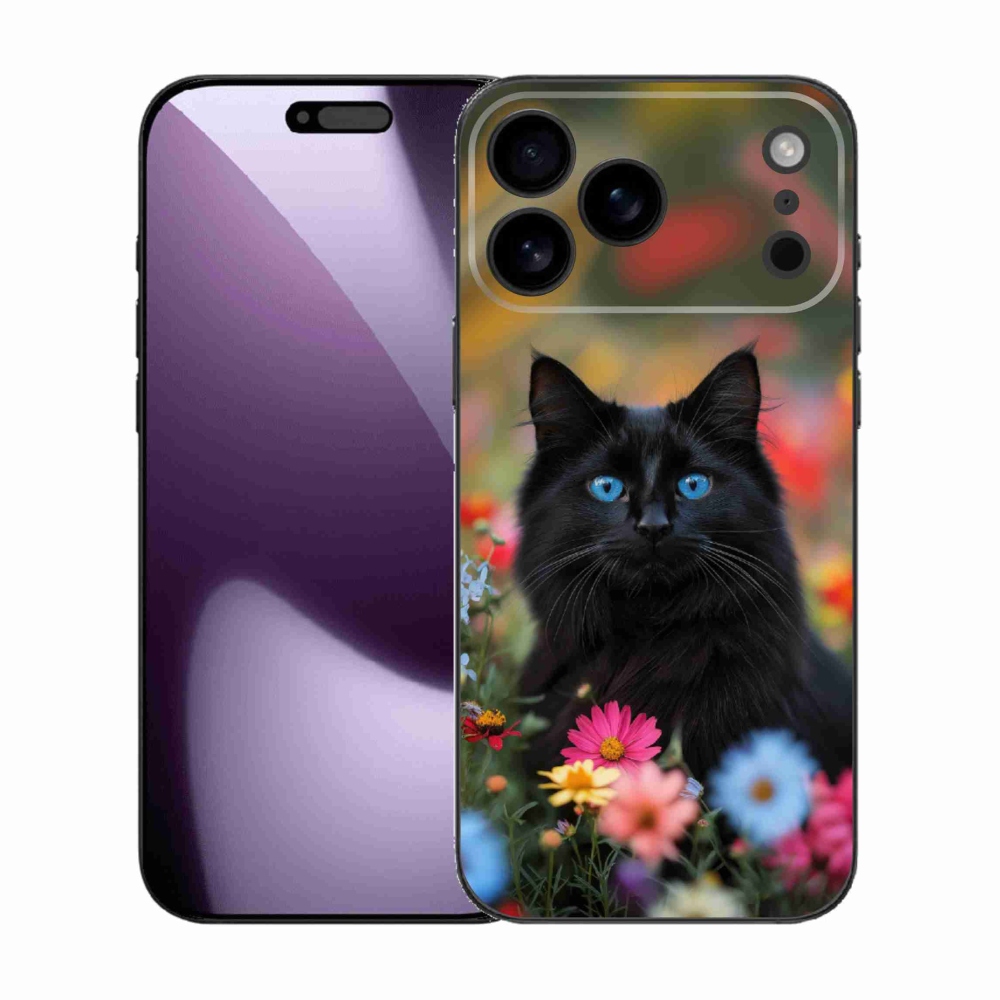 mmCase gél tok az iPhone 17 Pro Max-hoz – fekete cica 4