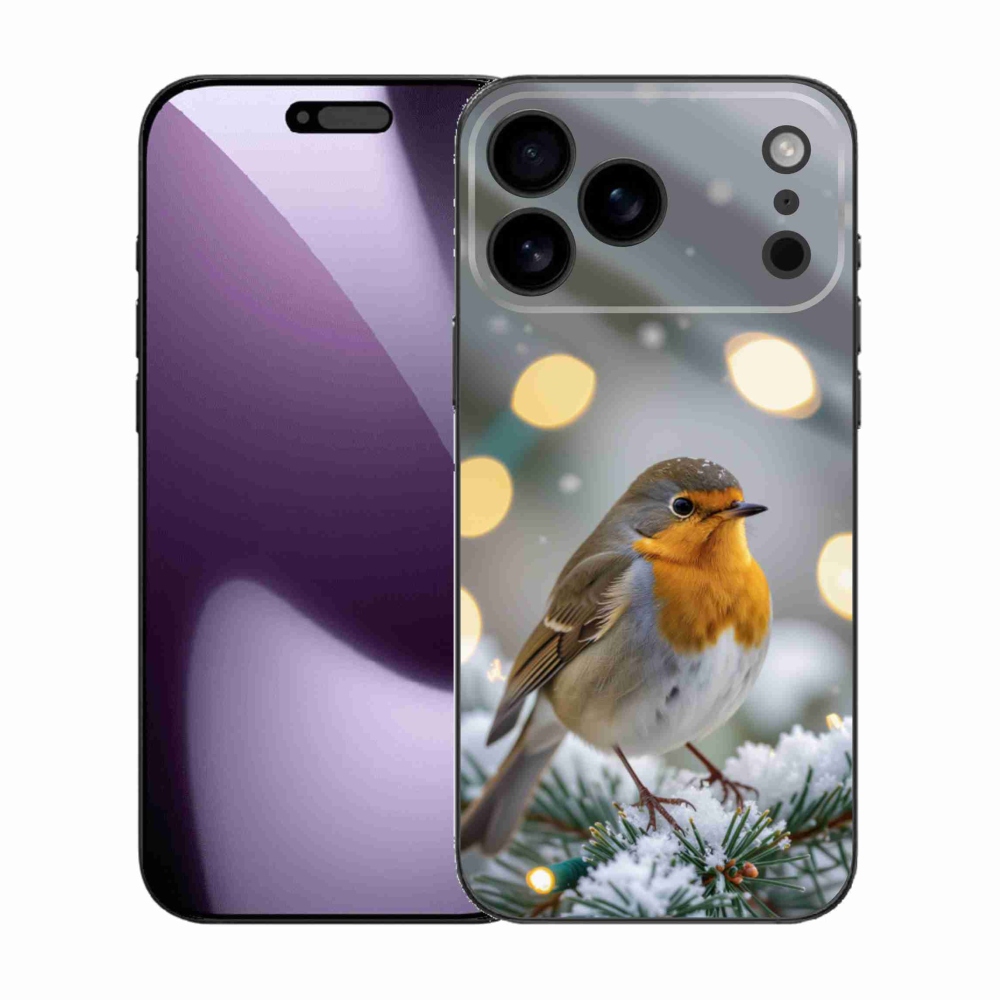 mmCase gél tok az iPhone 17 Pro Max-hoz – téli piros