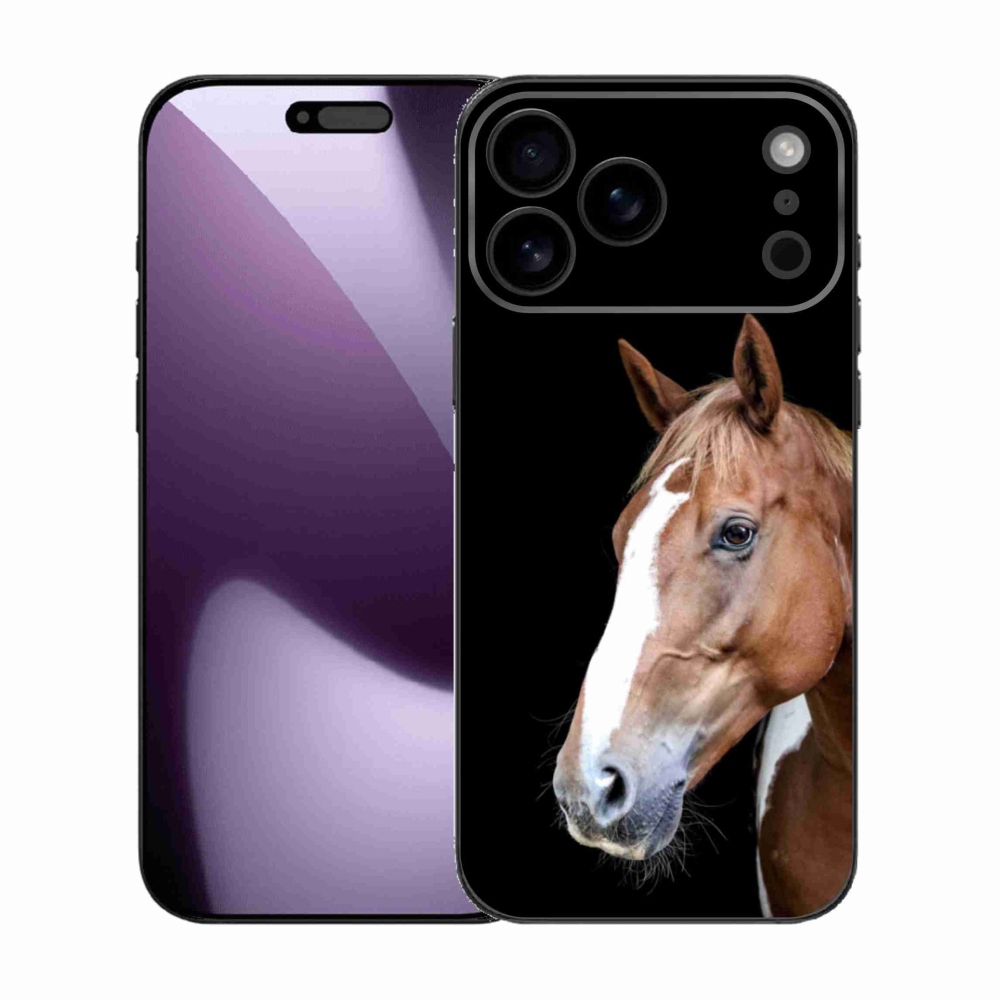 Zselés borítás mmCase iPhone 17 Pro Max készülékhez - barna ló 3