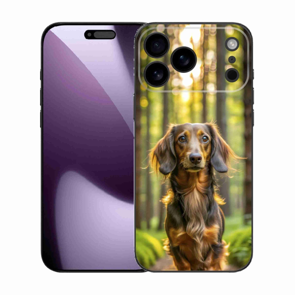 Zselés borítás mmCase iPhone 17 Pro Max készülékhez - tacskó 4