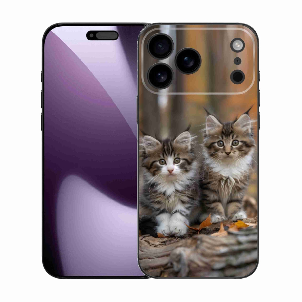 mmCase gél tok az iPhone 17 Pro Max-hoz – macska-duó 3