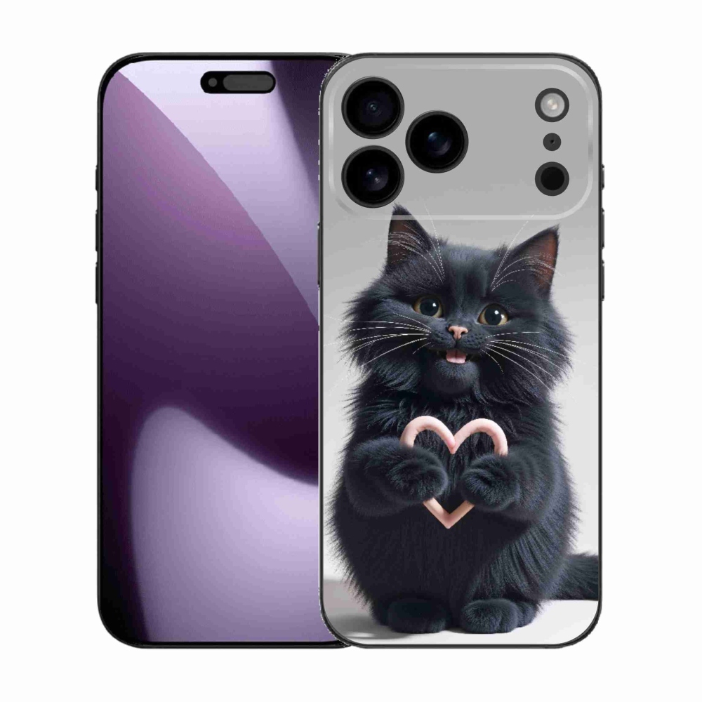 mmCase gél tok az iPhone 17 Pro Max-hoz – Macska szerelem 3