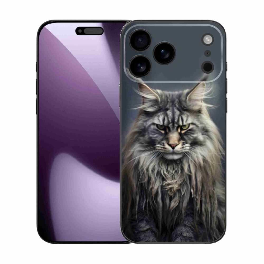 Zselés borítás mmCase iPhone 17 Pro Max készülékhez - macskaszem nézet 4