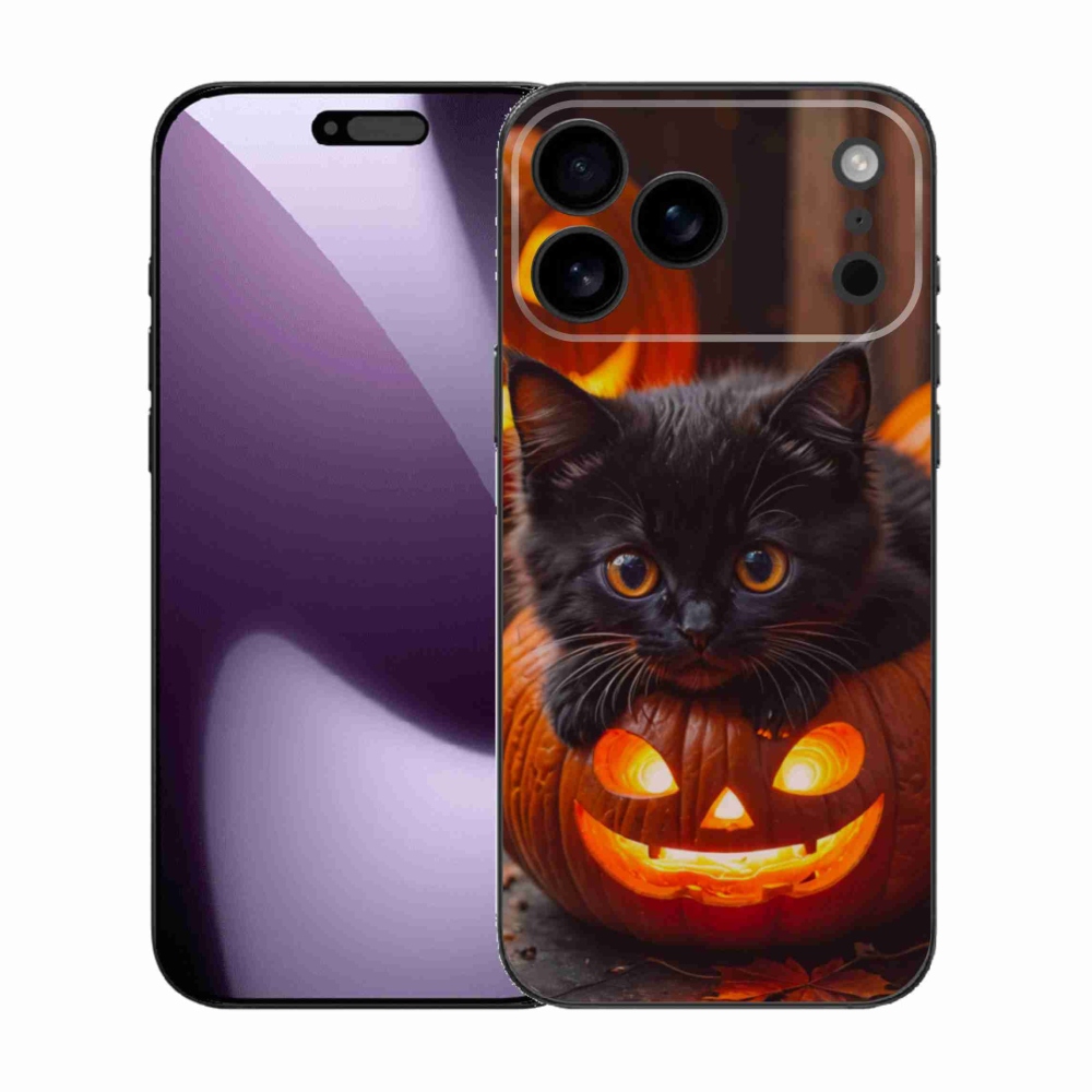 Zselés borítás mmCase iPhone 17 Pro Max készülékhez - cica és tök