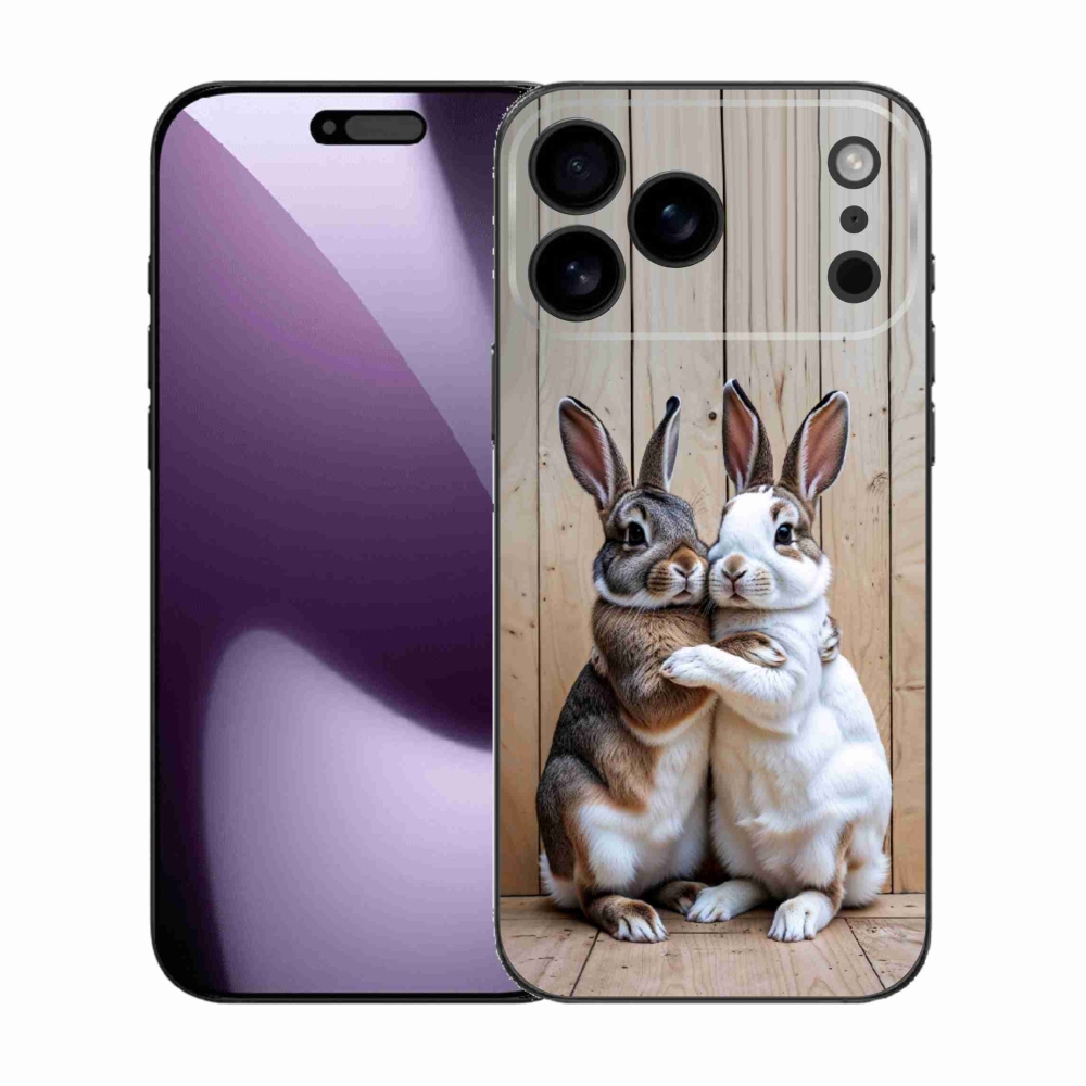 mmCase gél tok az iPhone 17 Pro Max-hoz – nyúlpár