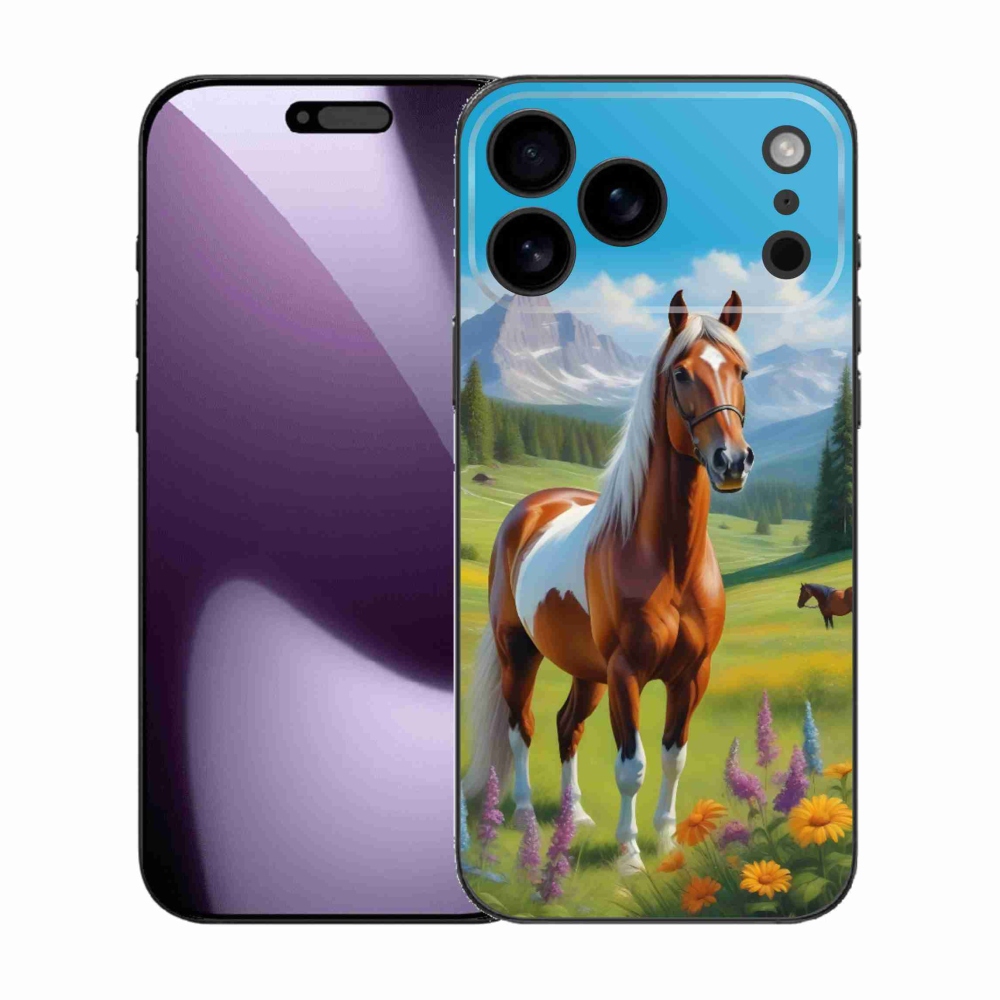 mmCase gél tok az iPhone 17 Pro Max-hoz – ló a réten