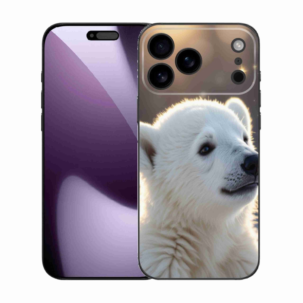 Zselés borítás mmCase iPhone 17 Pro Max készülékhez - jegesmedve