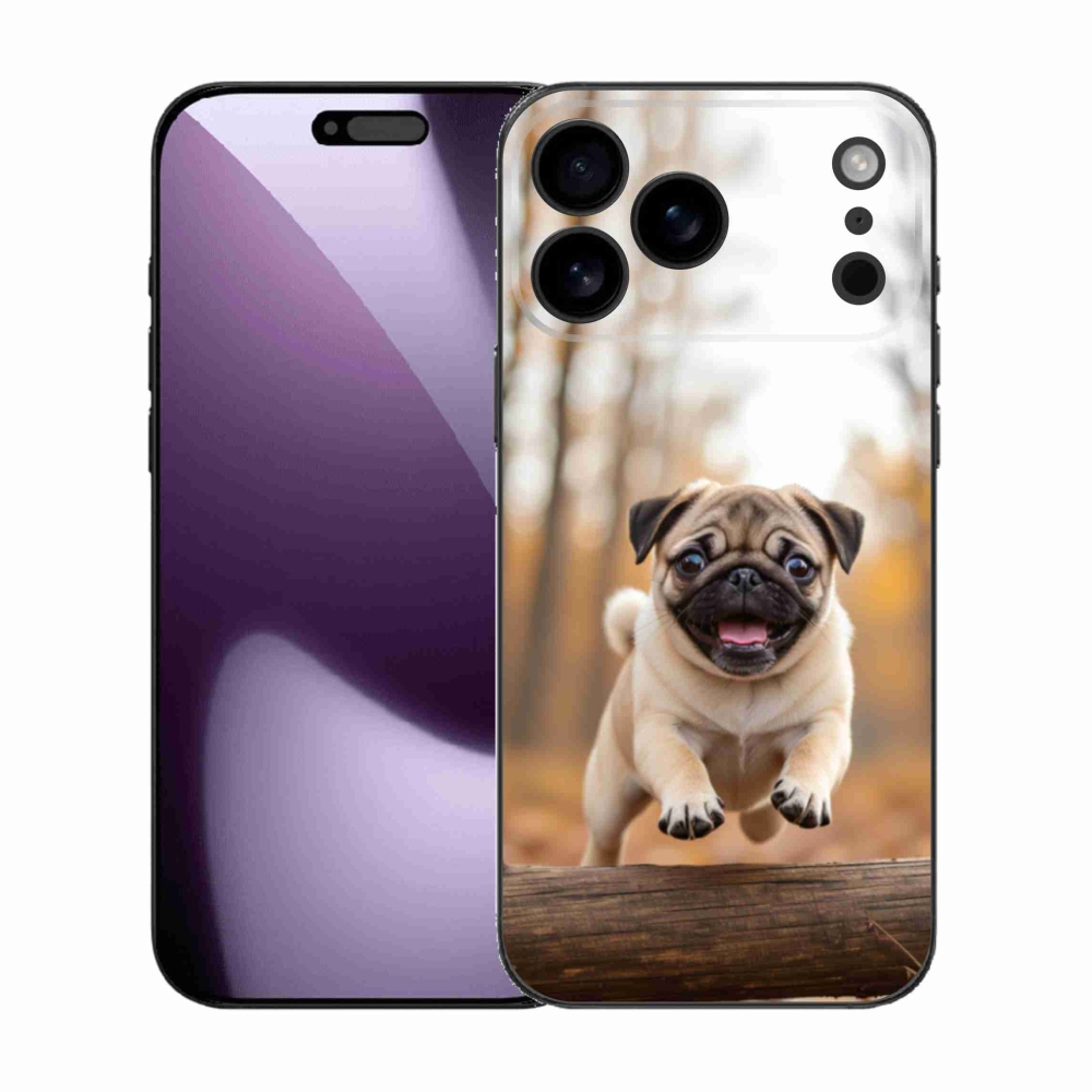 Zselés borítás mmCase iPhone 17 Pro Max készülékhez - mopsz 2