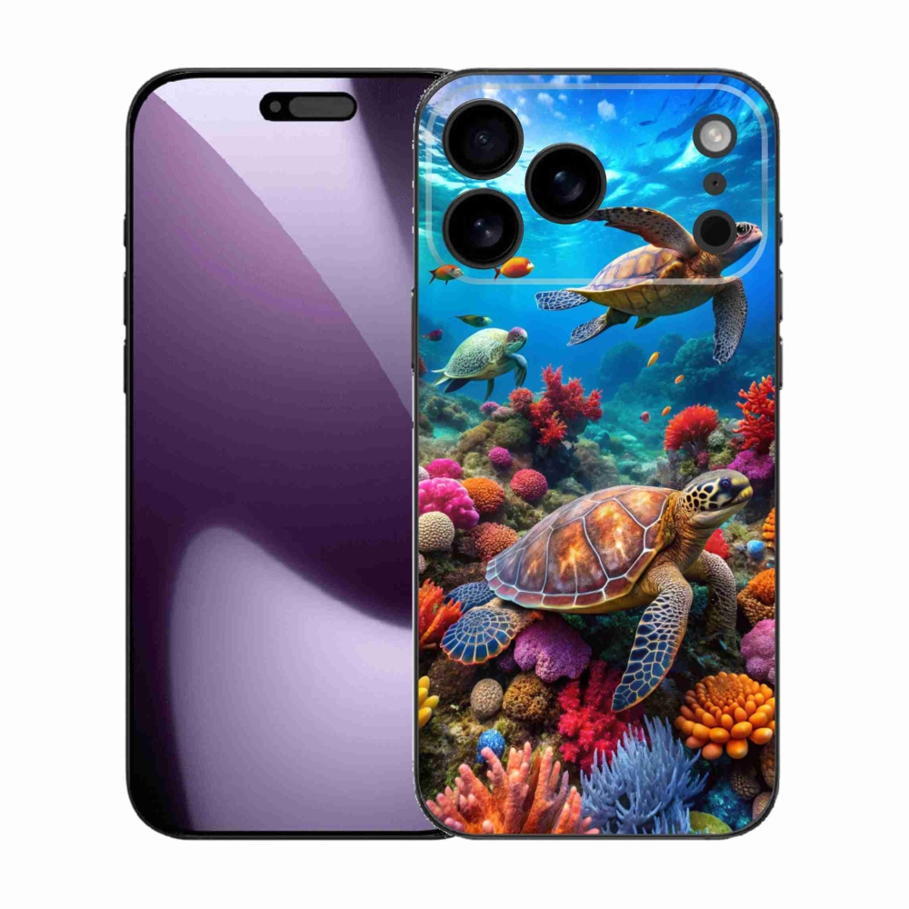 Zselés borítás mmCase iPhone 17 Pro Max készülékhez - Sea World 2