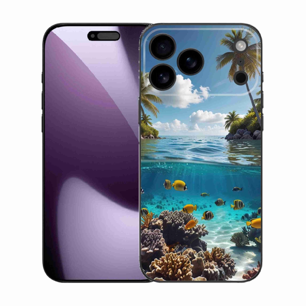 Zselés borítás mmCase iPhone 17 Pro Max készülékhez - Sea World 4