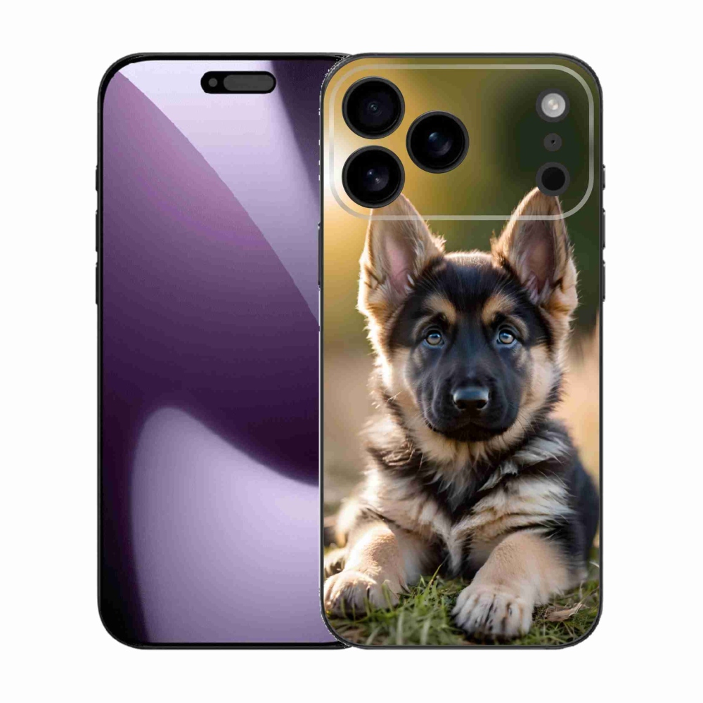 mmCase gél tok az iPhone 17 Pro Max-hoz – német juhászkutya a természetben