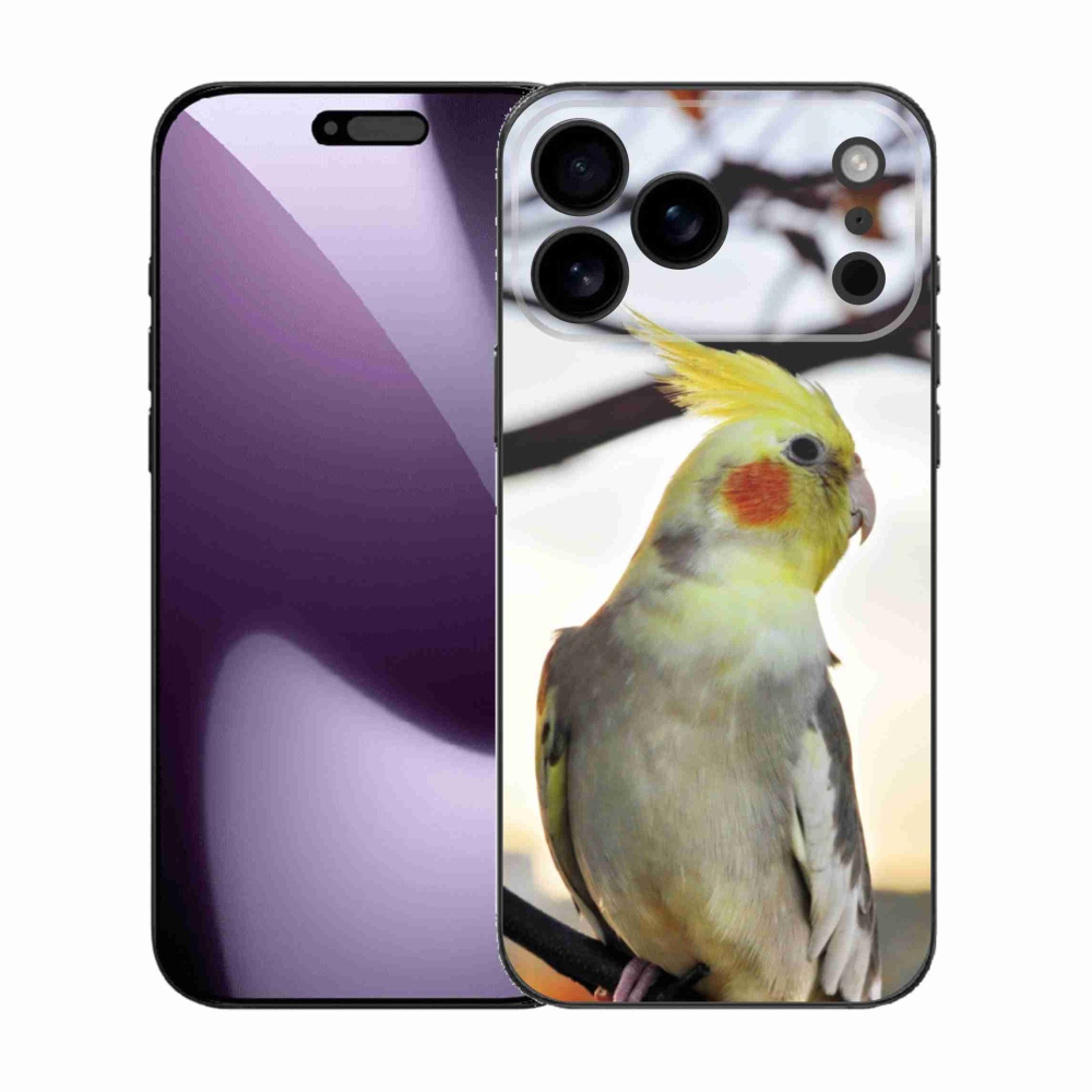 Zselés borítás mmCase iPhone 17 Pro Max készülékhez - papagáj korela