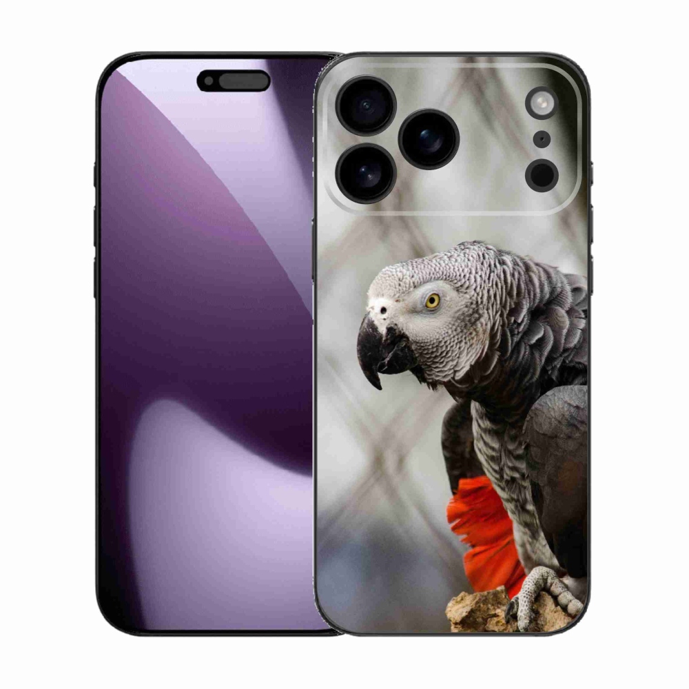 mmCase gél tok az iPhone 17 Pro Max-hoz – szuka papagáj 3