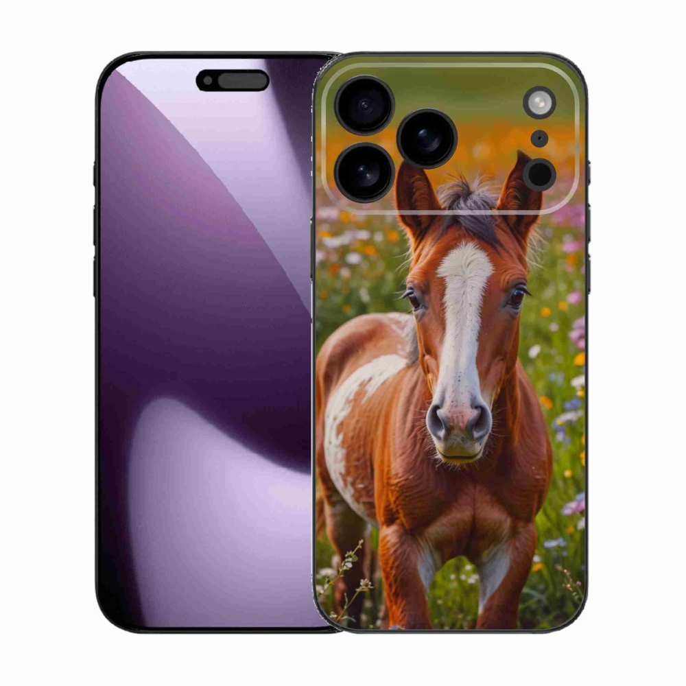 mmCase gél tok az iPhone 17 Pro Max-hoz – aranyos csikó