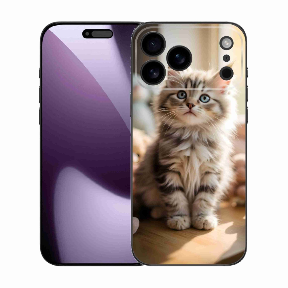 mmCase gél tok az iPhone 17 Pro Max-hoz – aranyos cica 10
