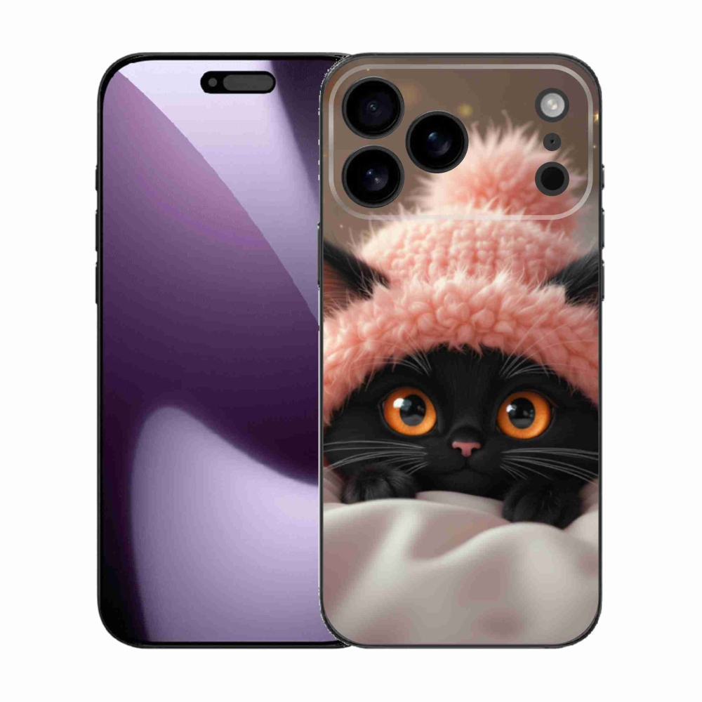 Gél borítás mmCase iPhone 17 Pro Max készülékhez - aranyos cica 7
