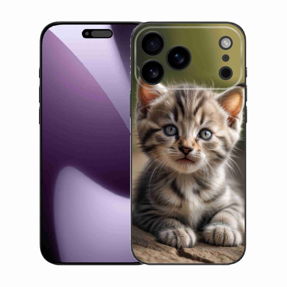 Gél borítás mmCase iPhone 17 Pro Max készülékhez - aranyos cica 9
