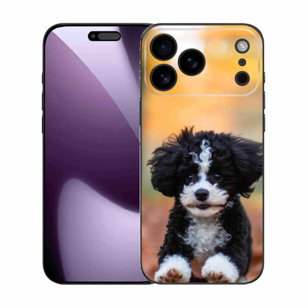 Gél borítás mmCase iPhone 17 Pro Max készülékhez - aranyos kiskutya 2