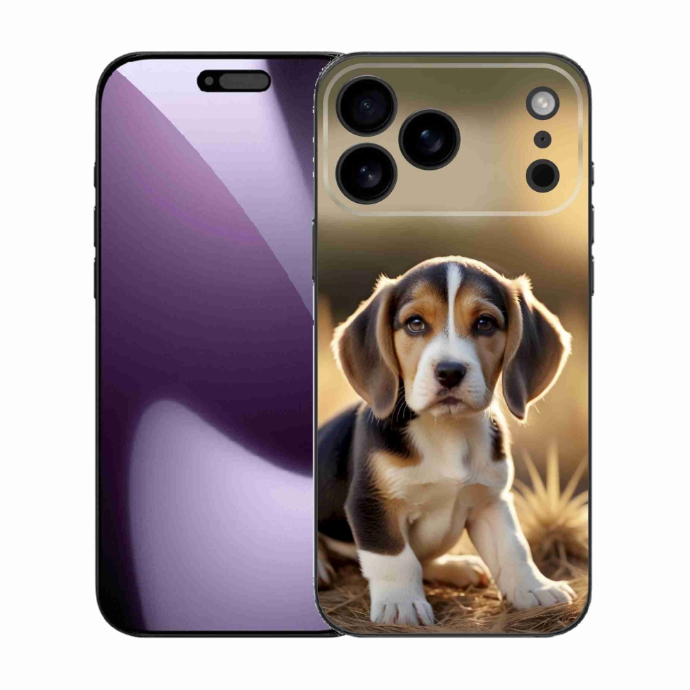 mmCase gél tok az iPhone 17 Pro Max-hoz – aranyos beagle