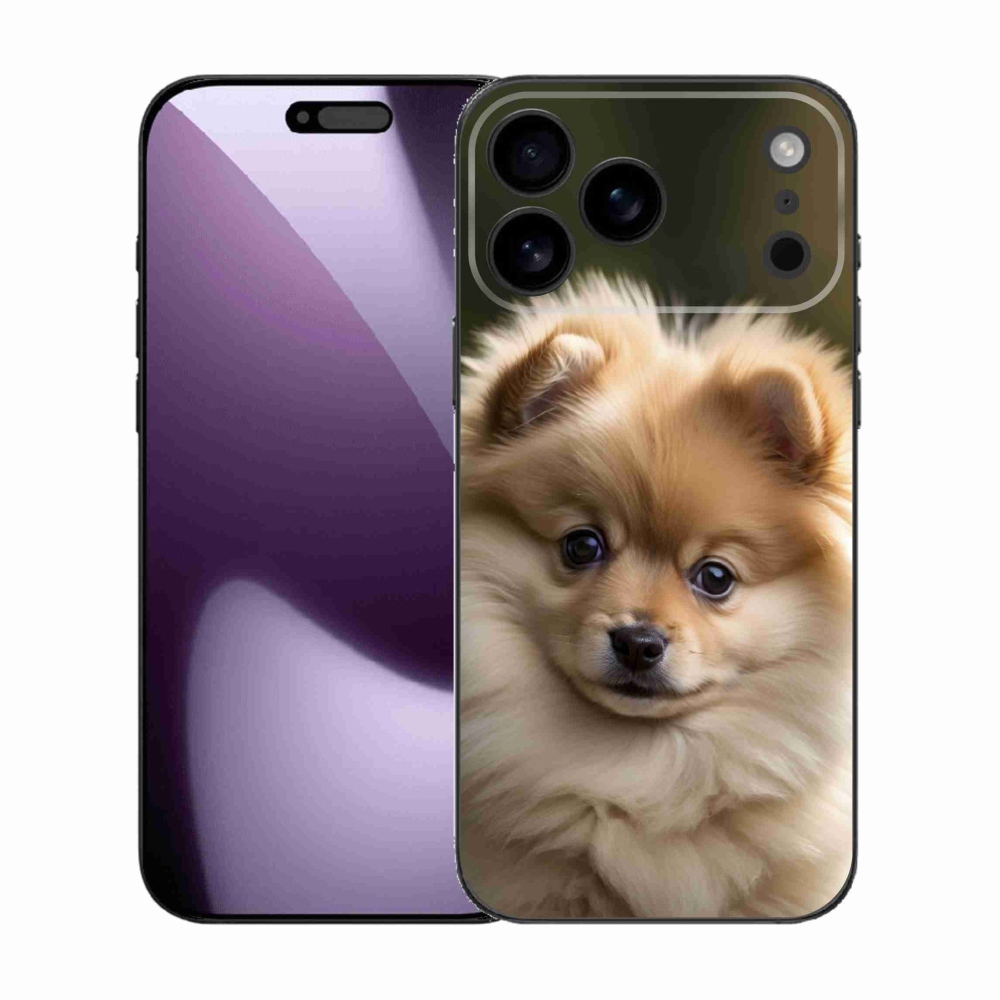 mmCase gél tok az iPhone 17 Pro Max-hoz – aranyos pomerániai 2