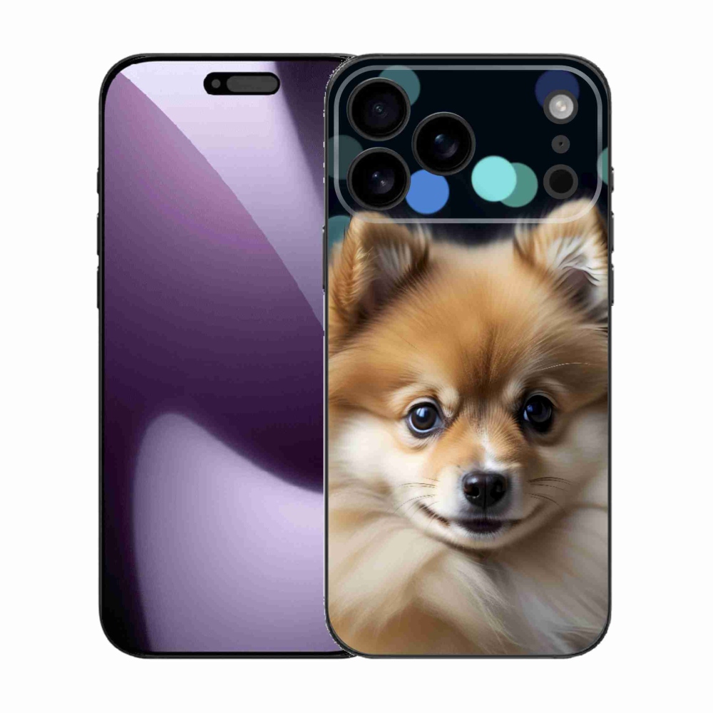 mmCase gél tok az iPhone 17 Pro Max-hoz – aranyos pomerániai