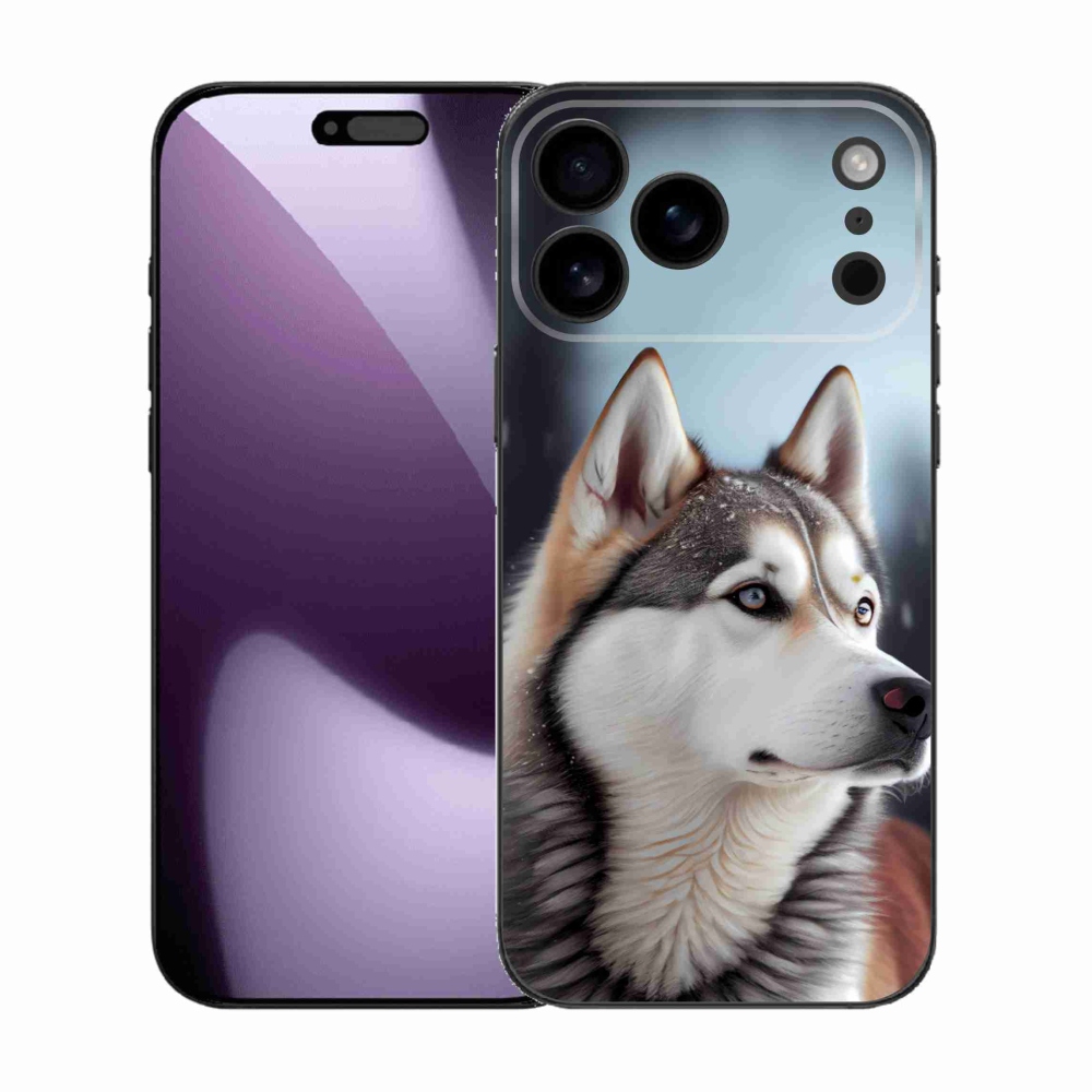 mmCase gél tok az iPhone 17 Pro Max-hoz – szibériai husky