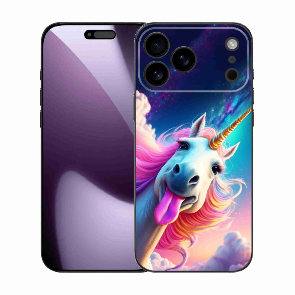 mmCase gél tok az iPhone 17 Pro Max-hoz – őrült egyszarvú