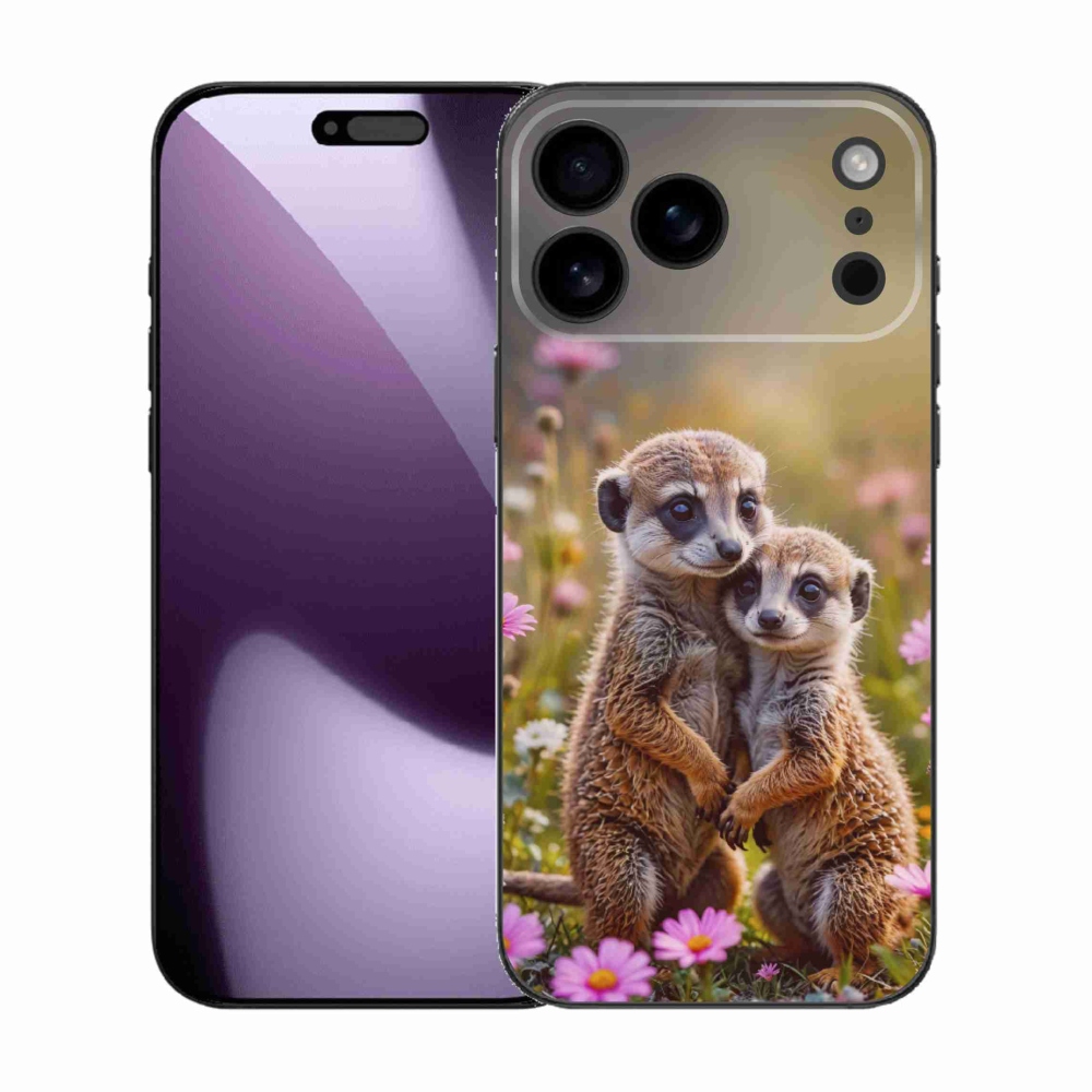 mmCase gél tok az iPhone 17 Pro Max-hoz – szurikáta-duó