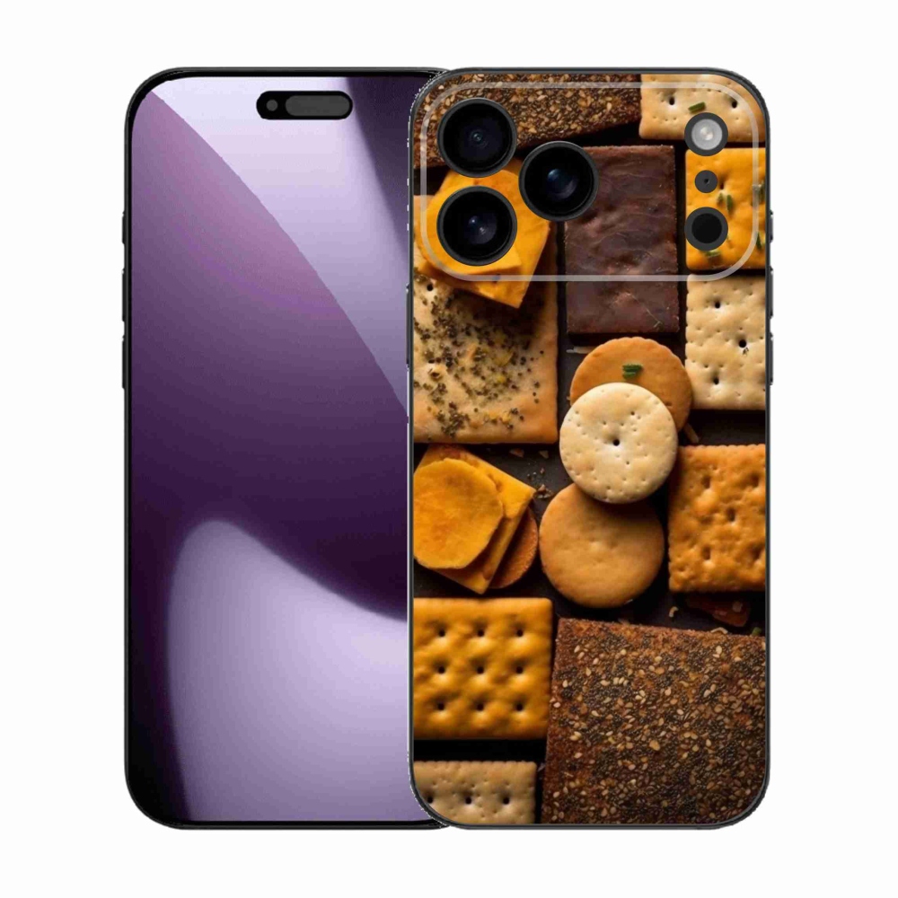 Zselés borítás mmCase iPhone 17 Pro Max készülékhez - kekszek