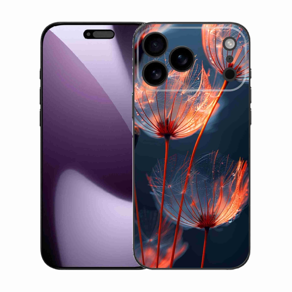 Gél borítás mmCase iPhone 17 Pro Max készülékhez - Világító pelyhek