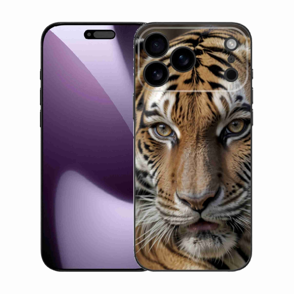 Gél borítás mmCase iPhone 17 Pro Max készülékhez - Tigris nézet