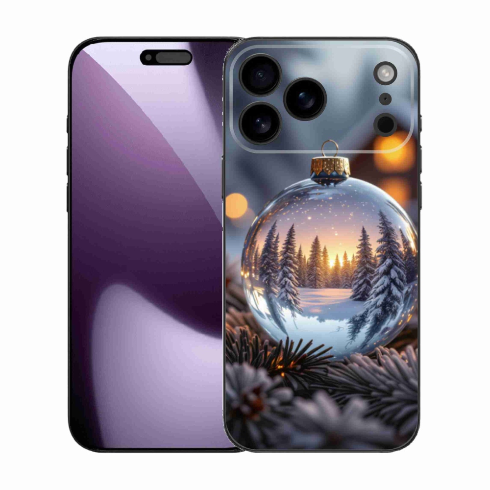 Gél borítás mmCase iPhone 17 Pro Max készülékhez - Karácsonyi dekoráció