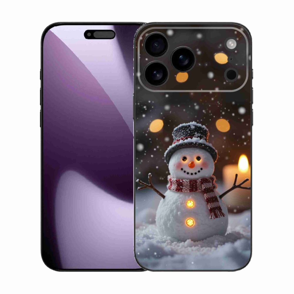 mmCase gél tok az iPhone 17 Pro Max-hoz – vidám hóember